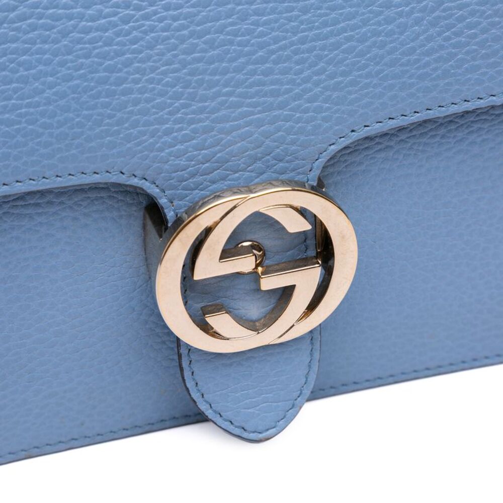 Pre Loved gucci Women Blue Crossbody Bags - Picture 6 of 7